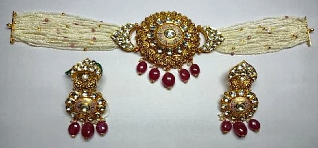 Meher Ruby Kundan Choker